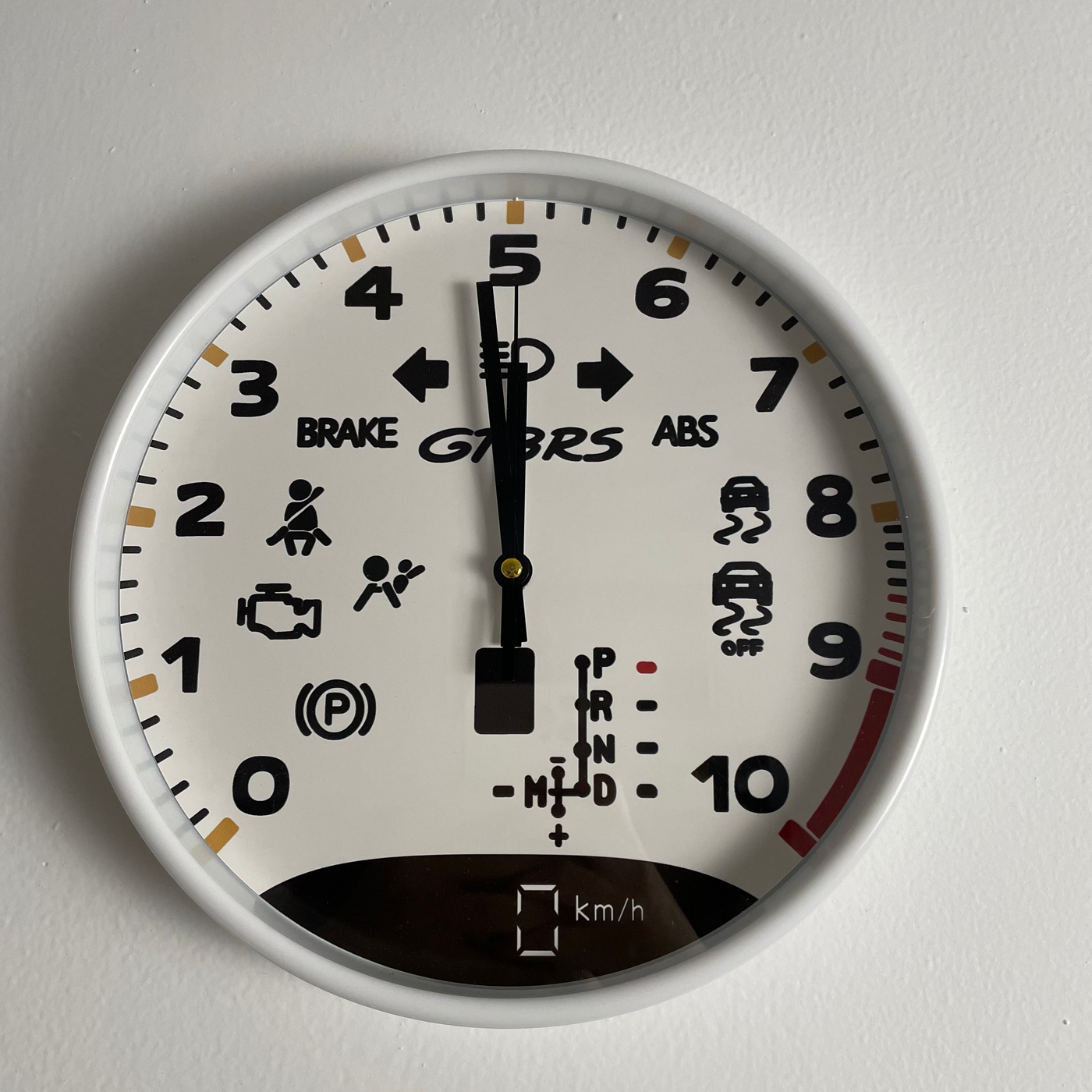 Porsche Speedometer Clock