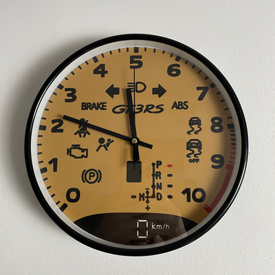 Porsche Speedometer Clock